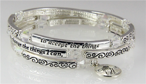 4031299 Serenity Prayer Coil Bracelet Grant Me The Aa 4031299 Serenity Prayer Coil Bracelet Grant Me The Aa Friend Of