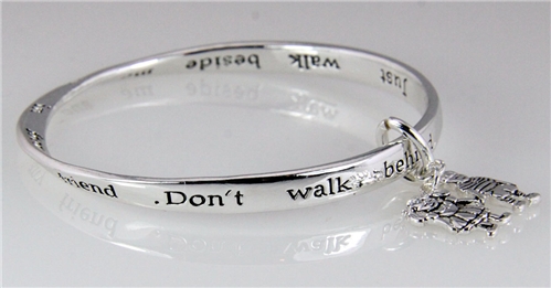 4031149 Friendship Christian Gift Prayer Blessing Twisted Solid Bangle Stacka...