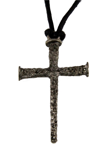 6030114 Christian Nail Cross Necklace Crucifix Jesus Cross Suffering Symbol 