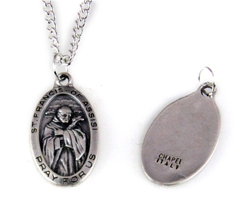 St. Francis of Assisi Pendant Necklace