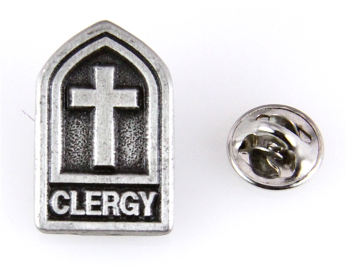 6030159 Clergy Lapel Pin Clergy Religious Pastor Christian Priest Minister Ti...