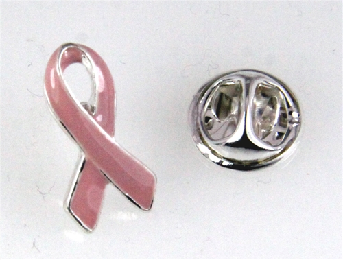 6030354 Breast Cancer Awareness Pin Lapel Brooch Pink Ribbon