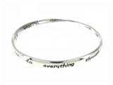 4030011 Christian Scripture Religious Bracelet Philippians 4:13