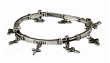 4030278 Faith Stretch Bracelet with Crosses Christian Inspirational Gift Present