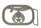 4030279 Shriner Belt Buckle Shrine Scimitar Crescent and Star