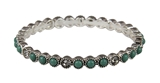 4030335 Simulated Turquoise Fashion Stretch Bracelet