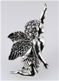 4030487 Angel Brooch Pin Cherub Guardian Religious Lapel