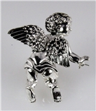 4030489 Angel Brooch Pin Cherub Guardian Religious Lapel