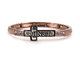 4030491 John 3:16 Stretch Bracelet Christian Scripture Bible Verse Cross