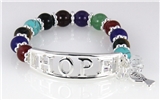 4030507 Hope Beaded Stretch Bracelet Christian Scripture Jesus Bible Religious