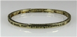 4030556 Petite 2 Corinthians 12:10 Christian Stretch Bracelet Jesus Religious...