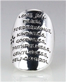 4030560 Fruits of the Spirit Christian Stretch Ring Jesus Religious