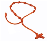 4030562 Set of 3 Orange Decenario Pulseras Knotted Thread Cross Bracelet Hip Hop Kanye...