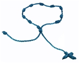 4030568 Set of 3 Blue Decenario Pulseras Knotted Thread Cross Bracelet Hip Hop Kanye West