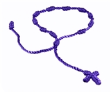 4030572 Set of 3 Purple Decenario Pulseras Knotted Thread Cross Bracelet Hip Hop Kanye...