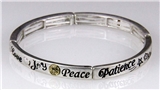 4030622 Galations 5 Fruits of the Spirit Stretch Bracelet Christian Love Joy ...