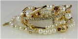 4030631 Stacking Beaded Cross Stretch Bracelet Set 5 Pieces Christian Jesus B...