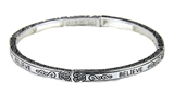 4030635 LOVE Leather Bracelet Promise Hope Inspirational Encouragement