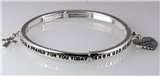 4030691 I Said A Prayer For You Stretch Bracelet Religious Christian Encourag...