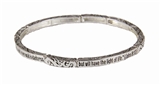 4030697 John 8:12 Scripture Petite Stretch Bracelet 