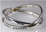 4030714 Expect Miracles Scissor Stretch Bracelet Hope Pray For MiracleReligio...