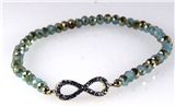 4030789 Infinity Stretch Bracelet Fashion Eternity Sideways Inspirational Jew...