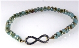 4030789 Infinity Stretch Bracelet Fashion Eternity Sideways Inspirational Jew...