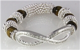 4030818 Infinity Symbol Stretch Bracelet Popular Fashion Eternity