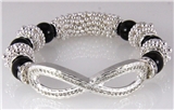 4030820 Infinity Symbol Stretch Bracelet Popular Fashion Eternity