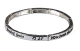 4030829 LAmazing Grace Petite Stretch Bracelet Stackable Music Teacher Minister