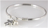 4030862 Faith Cross Bangle Bracelet Christian Inspirational Gift Hope