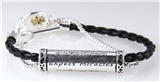 4030899 Expect Miracles Bracelet Braided Leather Chain Inspirational Encourag...