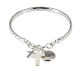 4030974 I Am Blessed Bangle Style Bracelet Christian Blessing