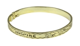 4031232 INSPIRE Hinged Bangle Bracelet Gift for Encouragement