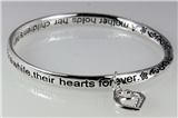 4031283 Mother Mother's Prayer Twisted Bangle Mothers Day Gift Christian