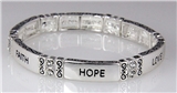 4031342 Faith Hope Love Stretch Bracelet 1st Corinthians Christian Scripture ...
