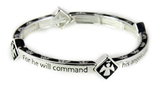 4031443 Angel Prayer Stretch Bracelet Protect You Guard You Scripture