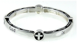 4031444 God Is So Good Stretch Bracelet Praise Him Love Him Serve Him