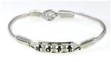 4031455 Hope Wire Wrap Bracelet with Charm Inspirational Faith Christian