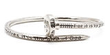 4031478 Nail Design Bangle Bracelet Scripture Ephesians 2:8 Designer Christia...