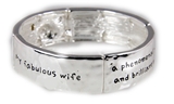 4031517 My Wife Stretch Bracelet Love Your Wife Gift Fabulous Women