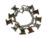 4031534 10 Ten Commandments Bracelet Chain Charms Thou Shalt Shall Not