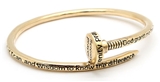 4031549 Nail Bangle Bracelet Serenity Prayer AA 12 Step God Grant Me Wire Des...