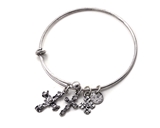 4031573 Designer Cross Charm Stacking Bracelet Fashion Extremely Popular Designer