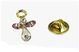 6030063 June Crystal Birthstone Angel Pin Guardian Lapel Brooch Tie Tack