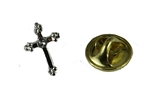 6030087 Christian Cross Lapel Pin Tie Tack Religious Brooch Pin Church Servan...