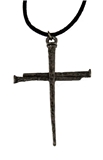 6030113 Christian Nail Cross Necklace Crucifix Jesus Cross Suffering Symbol