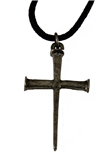 6030115Christian Nail Cross Necklace Crucifix Jesus Cross Suffering Symbol