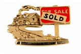 6030137 For Sale SOLD Real Estate Brooch Pin Agent Agnecy House Home … 