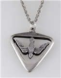 6030143 Holy Spirit Dove Medallion Necklace Pendant Made in Italy Christian R...